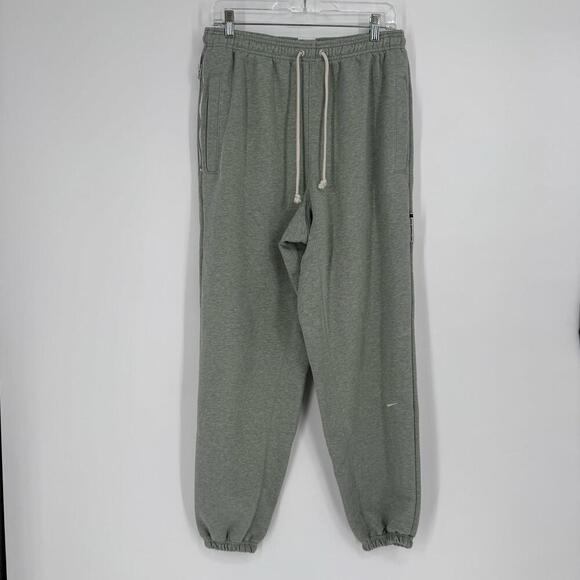 Nike pants mens medium M green dri-fit basketball loose baggy y2k 90s athletic - Picture 2 of 9